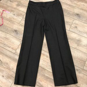 Akris Punto Charcoal Grey 100% Wool Pants Sz 10